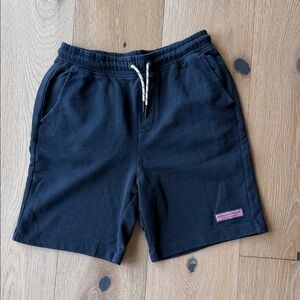 Vineyard Vines Black Athletic Drawstring Shorts